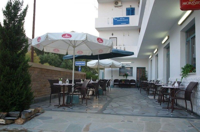 Serifos Beach Hotel Livadi  Exterior foto